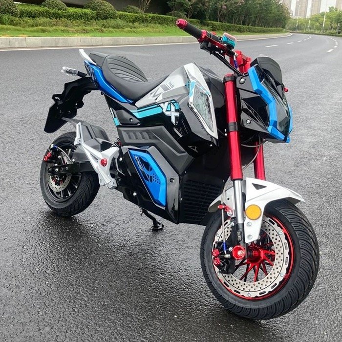 2024 New Models Two Wheeled Electric Motorcycle Cool Appearance With Audio System