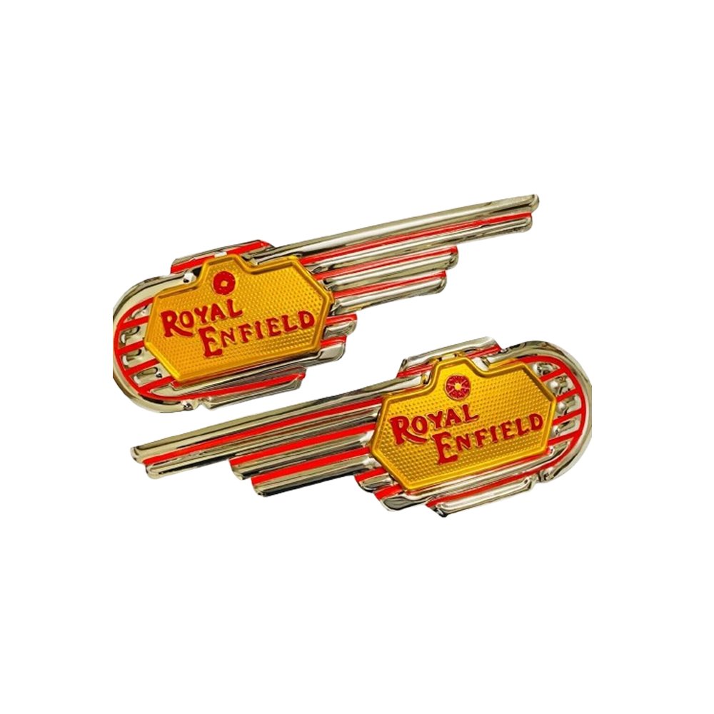 Quality Assured Petrol Tank Motif Kit for Royal Enfield 350cc Standard/Deluxe RPN 144339 Available From Indian Exporter Company