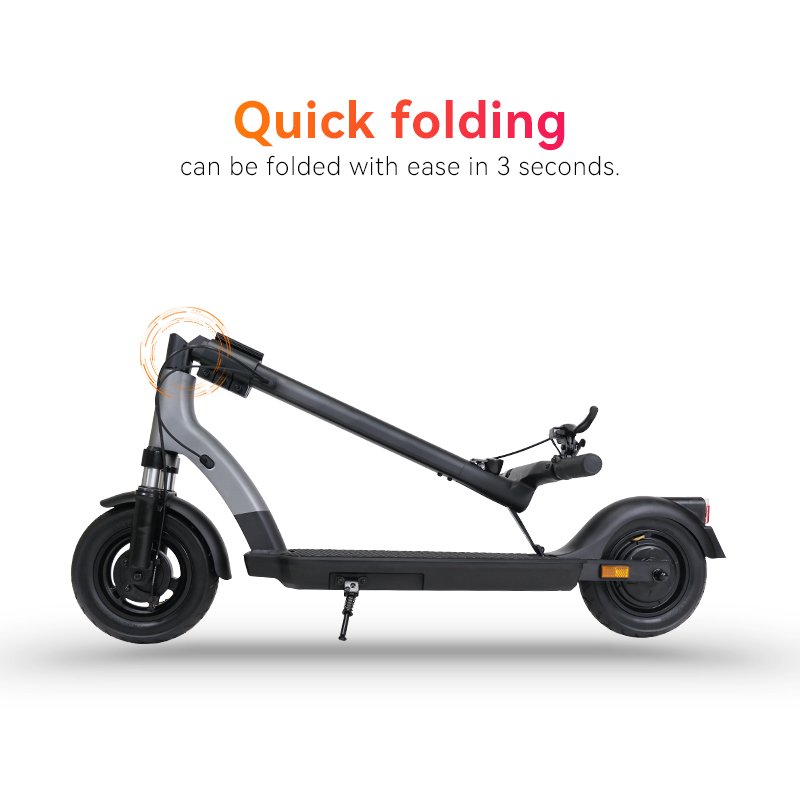 Hot Sale Big Battery Scooter Electric High Weight Capacity Foldable Scooter Wholesale 2 Wheel Folding Electric Scooter for Adult