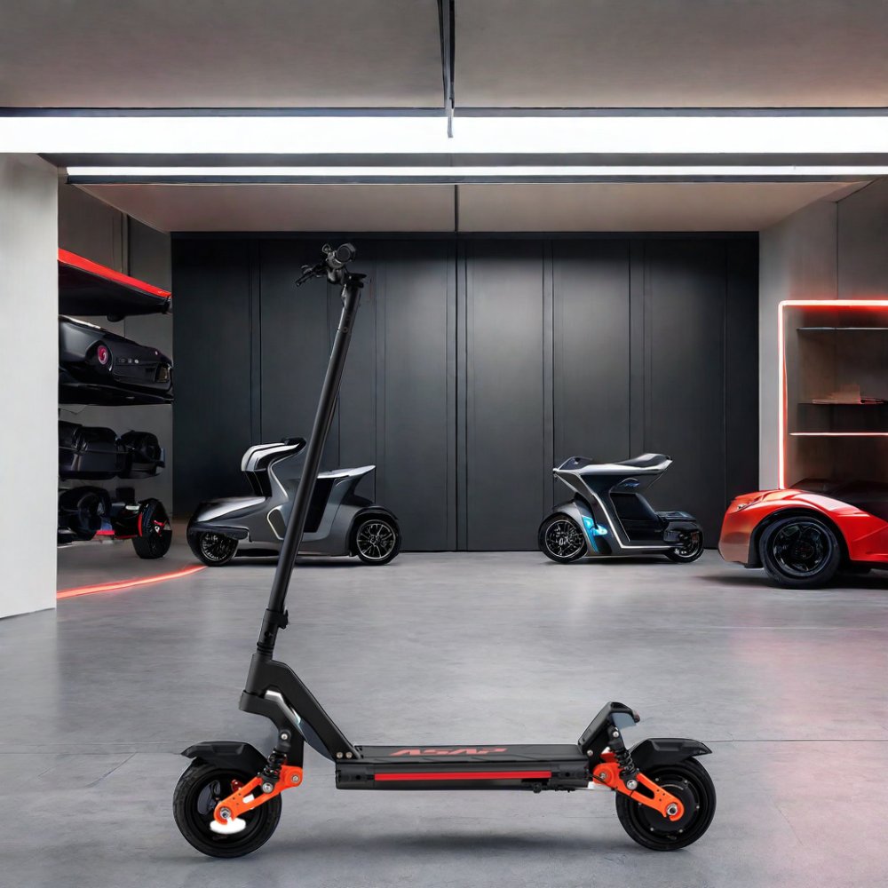 New Arrival 2024 Foldable 4 Suspension Disc Brake ASAP 9 Electric Scooter US Stock