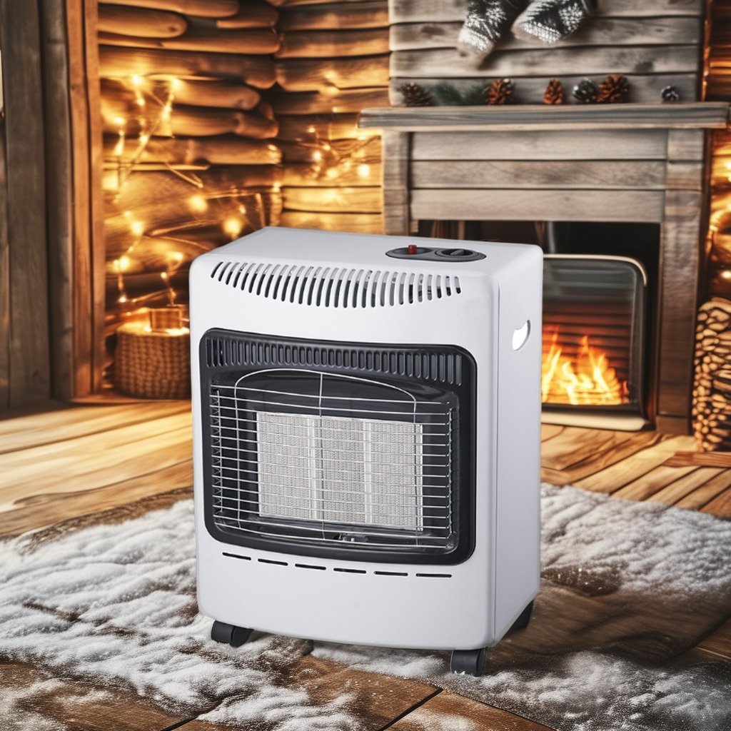Mini Mobile Factory Easily Cleaned Indoor Portable Gas Radiant Heater Copper Valve Body Easily Assembled Perfection Gas Heater