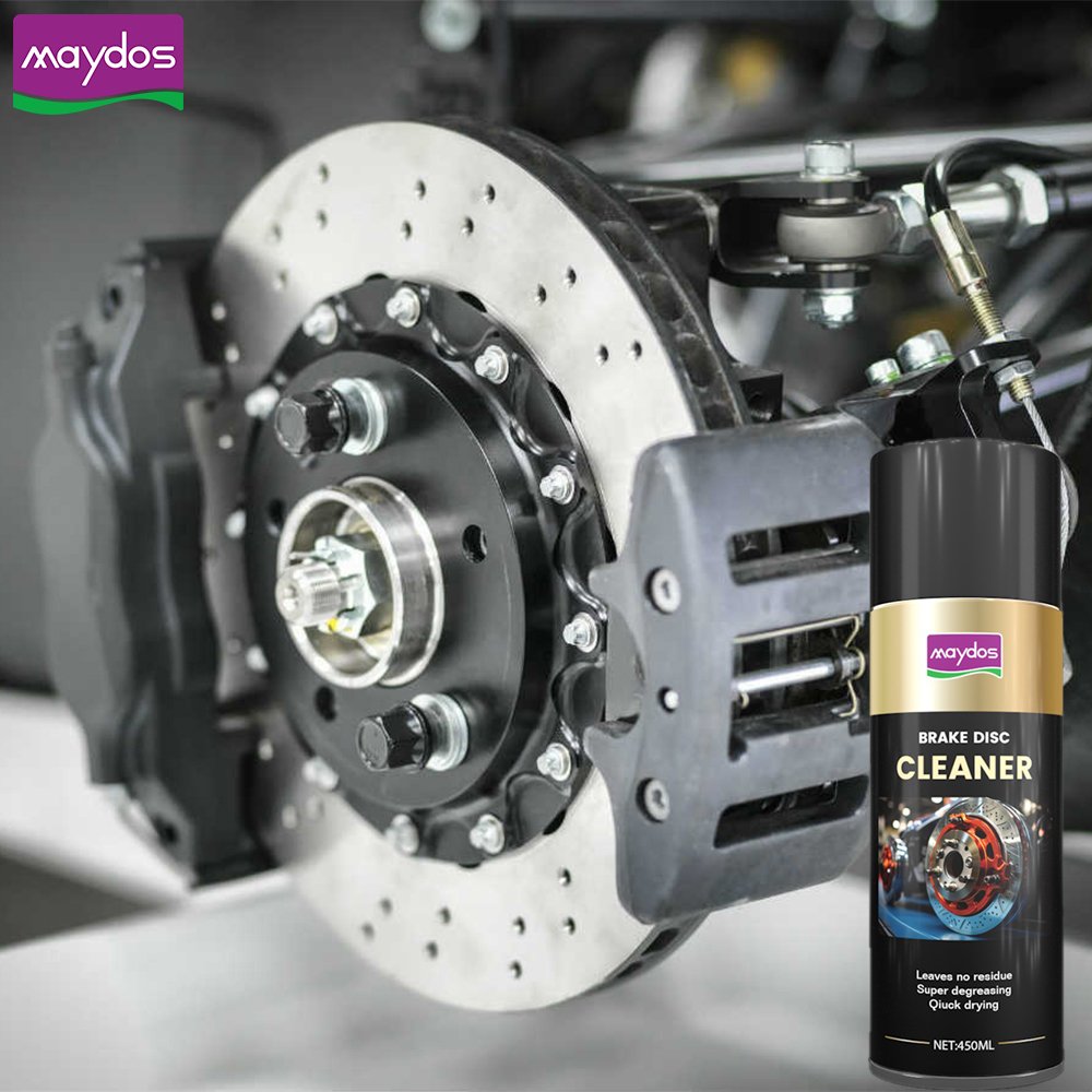 Maydos 450ml Disc Drum Hub Clutch Pads Brake and Parts Car Cleaner Best Brake Cleaner Spray Bottle for Car Care