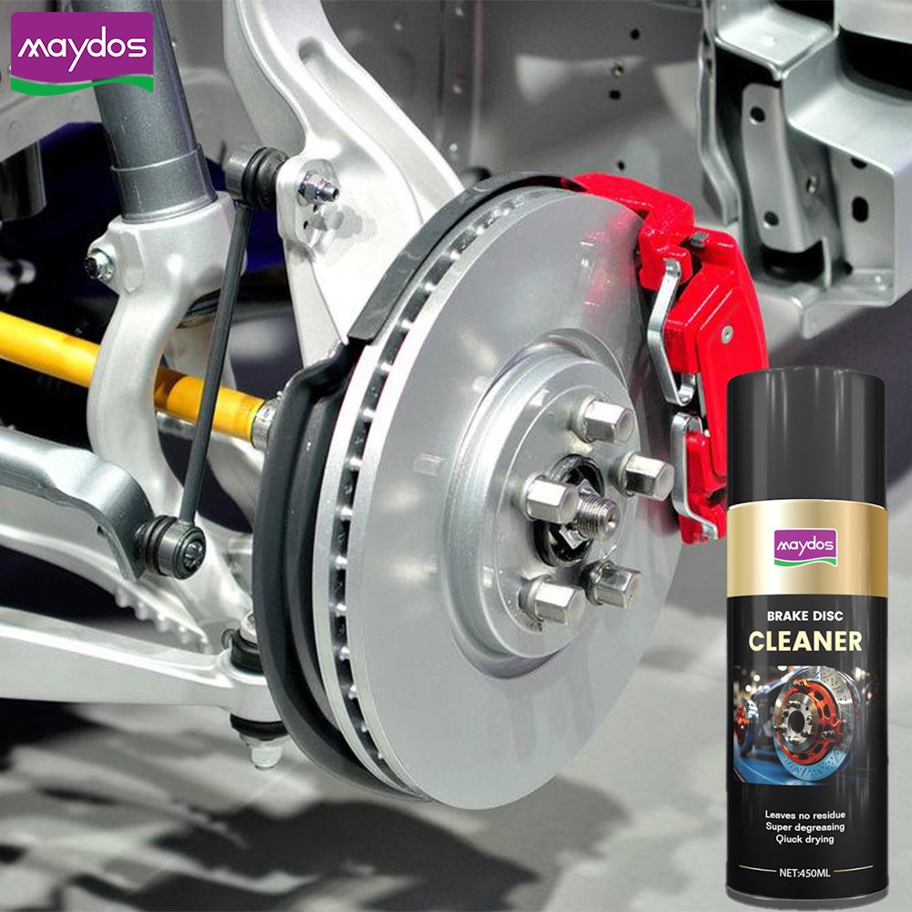 Maydos 450ml Disc Drum Hub Clutch Pads Brake and Parts Car Cleaner Best Brake Cleaner Spray Bottle for Car Care