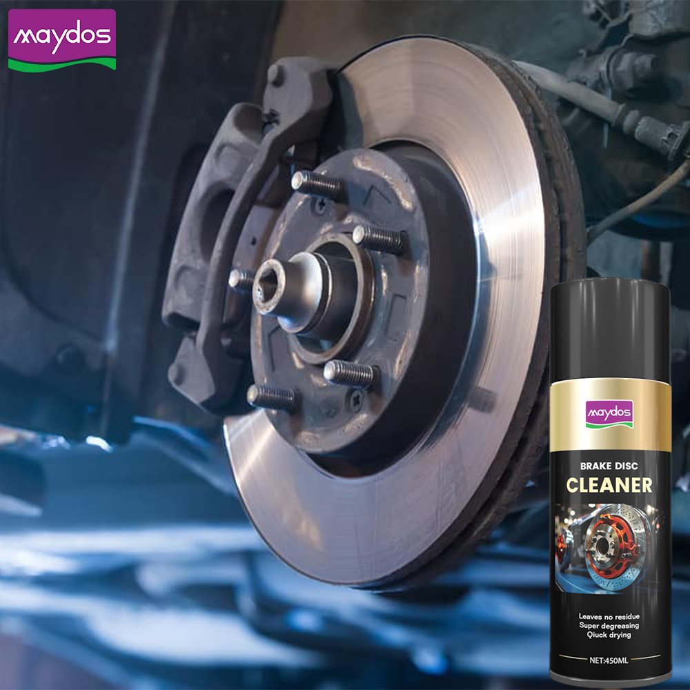 Maydos 450ml Disc Drum Hub Clutch Pads Brake and Parts Car Cleaner Best Brake Cleaner Spray Bottle for Car Care