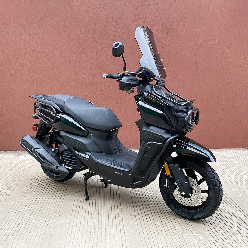 EPA DOT Certified 150cc &200cc Gasoline Motorcycle Max Speed 95km/h Air Cooled Front Rear Disc Brake Gas Scooter for Adults