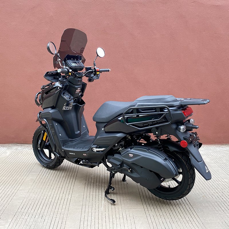 EPA DOT Certified 150cc &200cc Gasoline Motorcycle Max Speed 95km/h Air Cooled Front Rear Disc Brake Gas Scooter for Adults