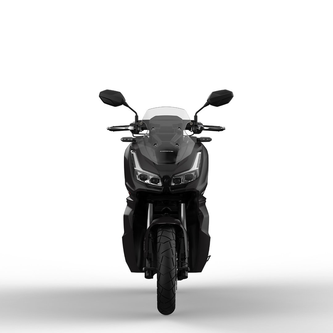 High Quality 13-inch Large Wheel 150cc Fuel Scooter, Gasoline Motorcycle with Front Disc and Rear Drum Brakes