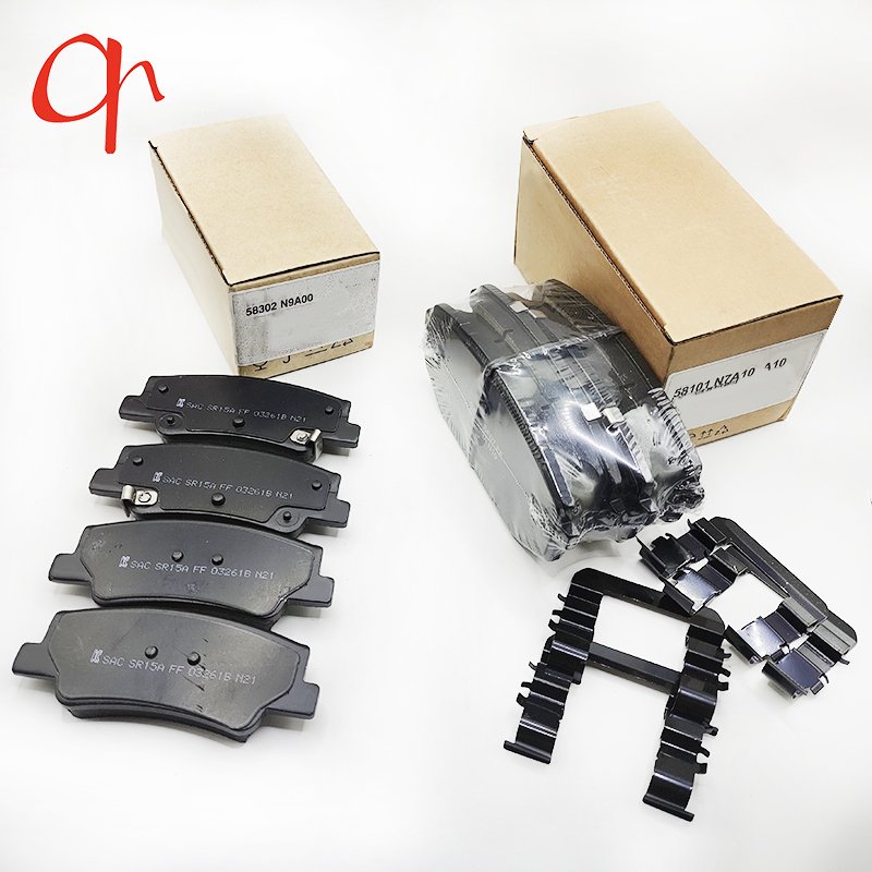 58302-N9A00 58101-N7A10 58302N9A00 58101N7A10 Front Brake Pads Rear Brake Pad for Hyundai Kia