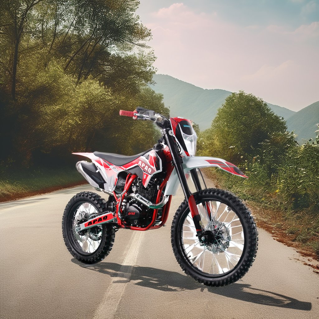 Off Road Racing Gasoline Other Motorcycles 200CC 250CC Air Cool Dirt Bike 4 Stroke Big Wheel 21/18 Sport Motorcycle for Adult