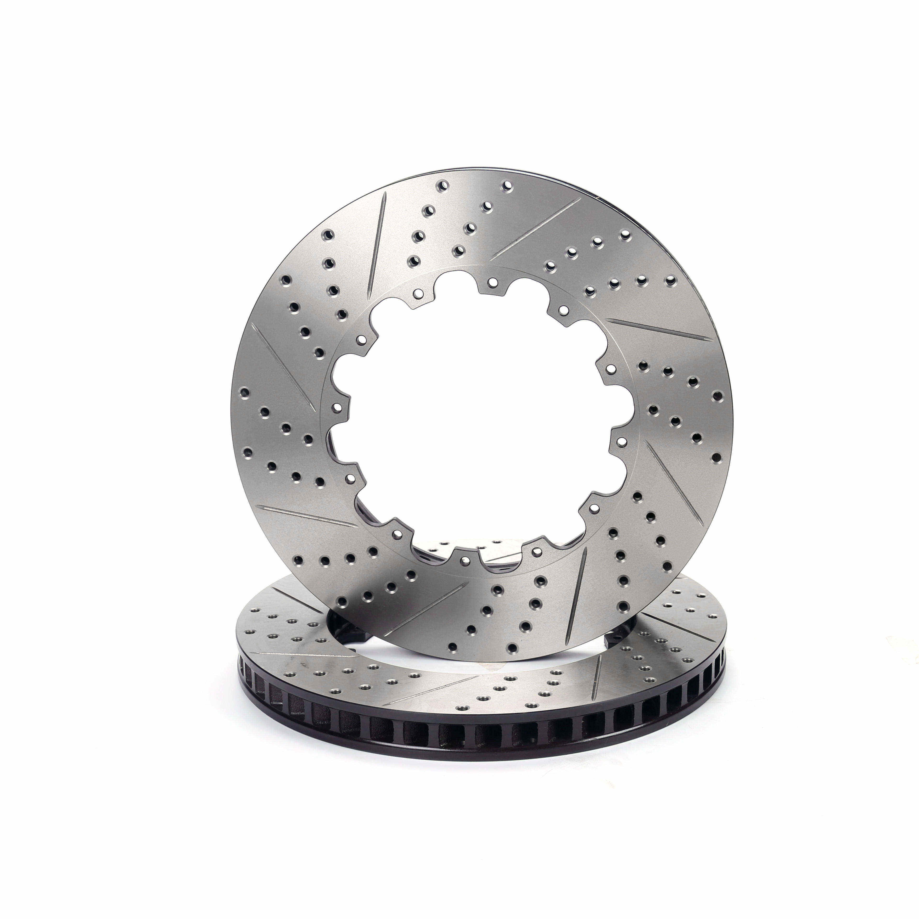 380*34mm K62 Performance Brake Upgrade Kits Upgrade Sport Brake Rotor Drilled and Slotted Brake Disc