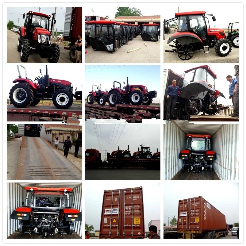 100hp 110hp 4x4 Farm Traktor / Tractor Agricultural Machinery for Sale