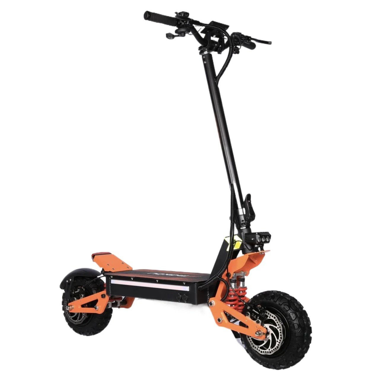High-Speed Foldable Electric Scooter 6000W Brushless Motor 11 Inch Tires 120km Range Per Charge Powerful Lithium 18/26/38AH