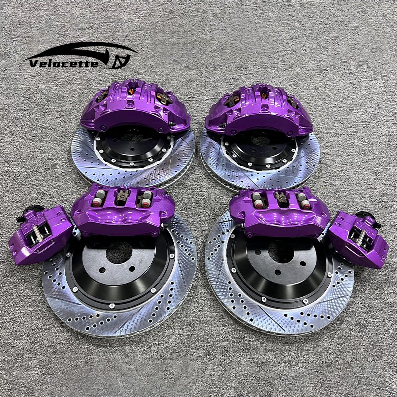 Car Upgrade Brake Caliper Front and Rear Wheel Set with Rotor for MG Cadillac Subaru Forester Hyundai Honda Civic Toyota Sena