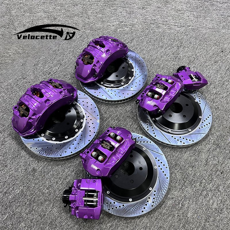 Car Upgrade Brake Caliper Front and Rear Wheel Set with Rotor for MG Cadillac Subaru Forester Hyundai Honda Civic Toyota Sena