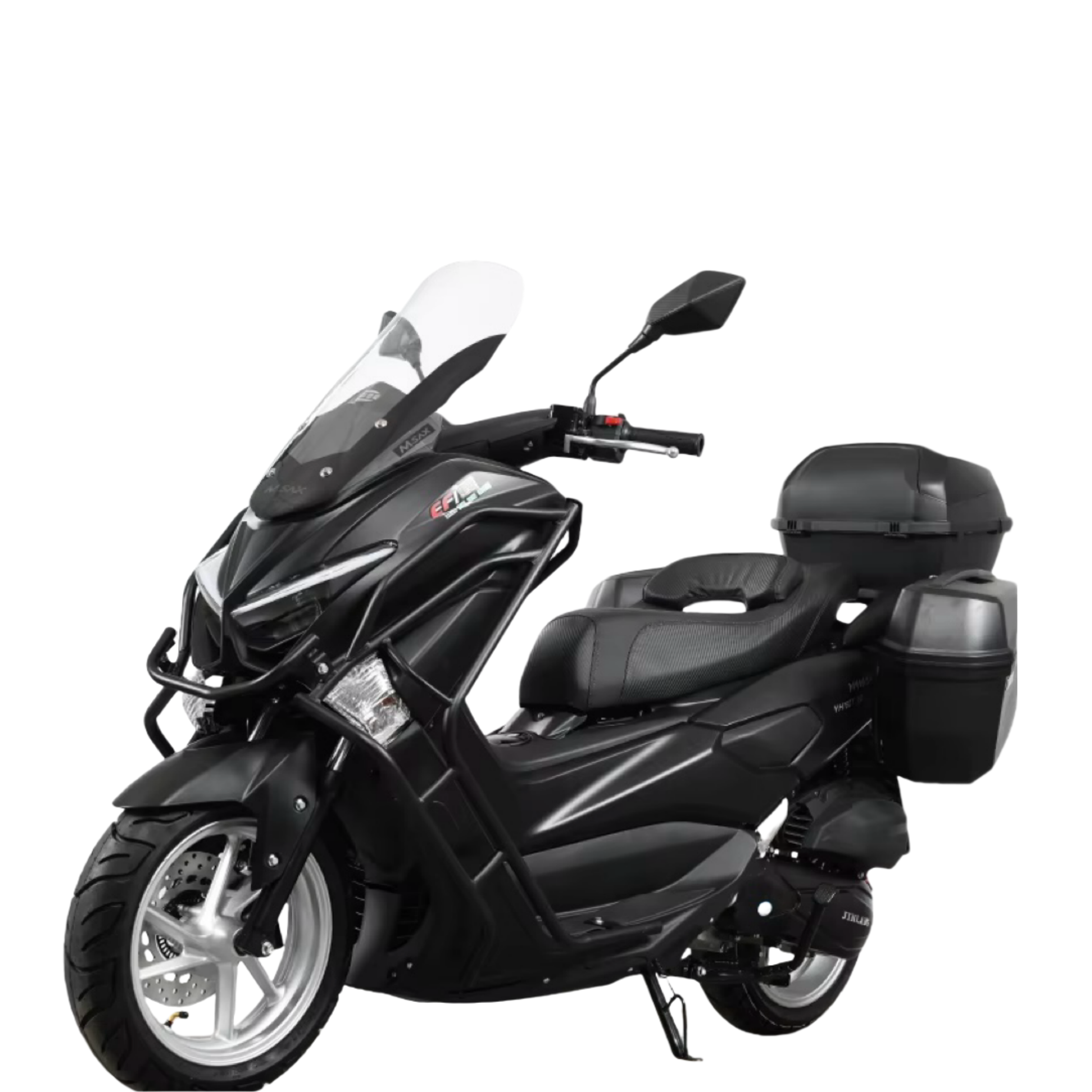 150cc Moped Gas Scooter with Ait-Cooled Single Cylinder Engine Petrol Motorcycle with Disc Drum Brake for Adults
