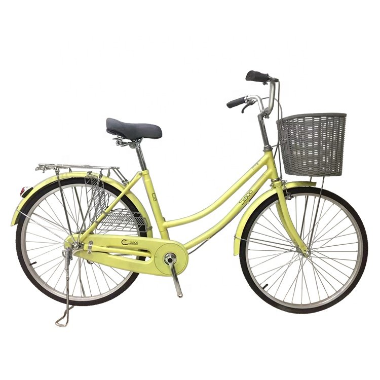 China Supply Tianjin Bicycle Classic Bicycle Single Speed Woman City Bike Lady Bike Bicicletas De China Cycling City Bike