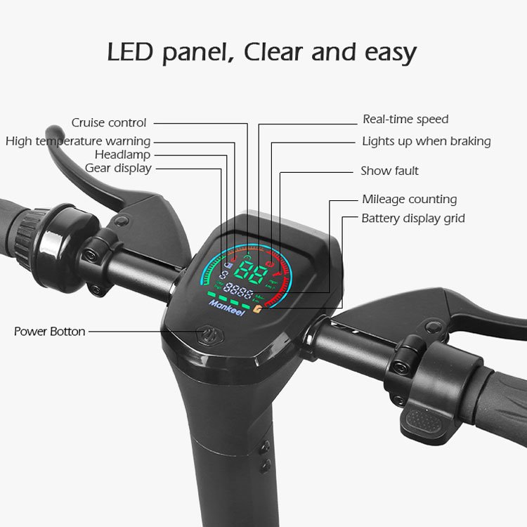 Mankeel Pioneer 500w Eu Warehouse Germany Electrico Fast Off Road Powerful E Electric Scooters for Adults