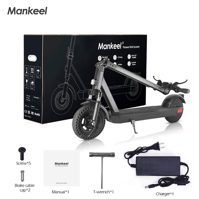 Mankeel Pioneer 500w Eu Warehouse Germany Electrico Fast Off Road Powerful E Electric Scooters for Adults