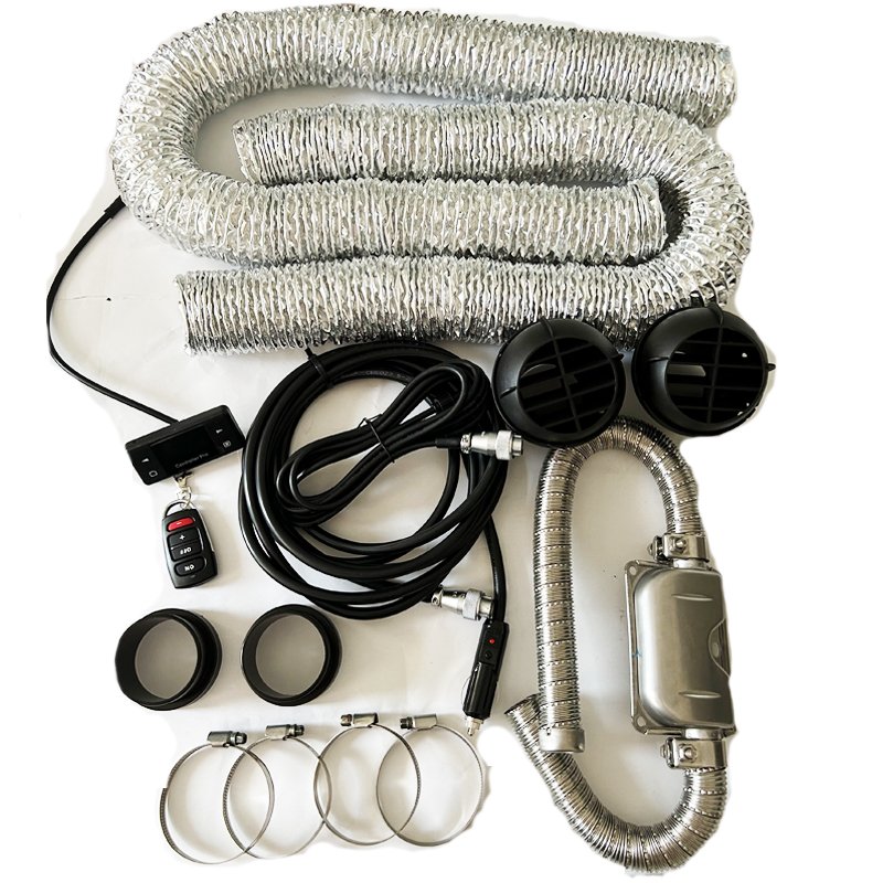 JP Diesel Air Heater 2KW Portable Diesel Heater With LCD Thermostat Monitor & Remote Control For Car Trucks