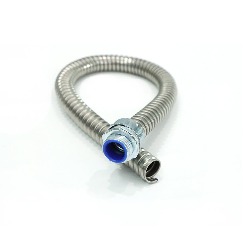 Flexible Metal Hose Stainless Steel 201 Hose With Fittings Annular Braided Metal Hose