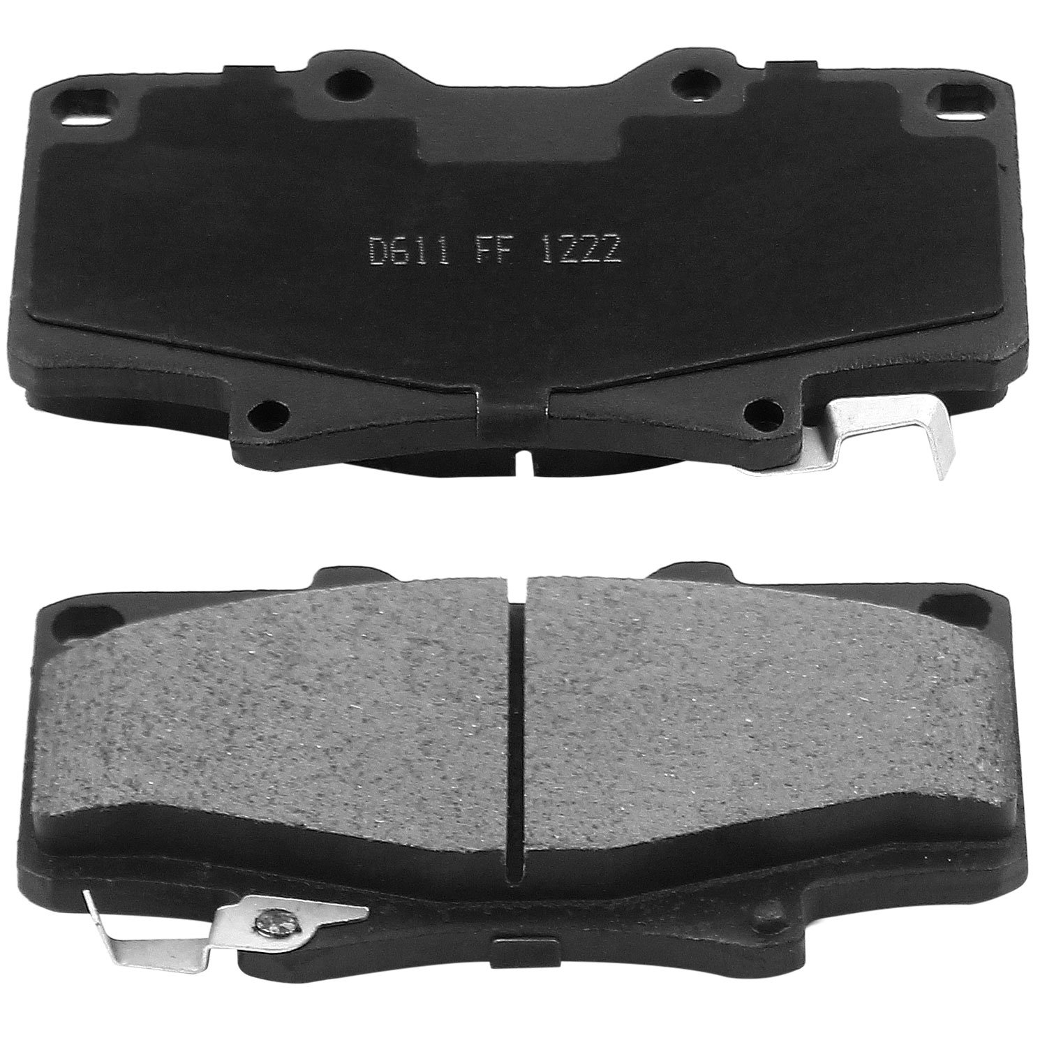 Auto Front Ceramic Brake Pads D611 04465-35140 04465-35190 04465-35230 04491-35140 7298-D611 D611-7298 05P509 for Toyota