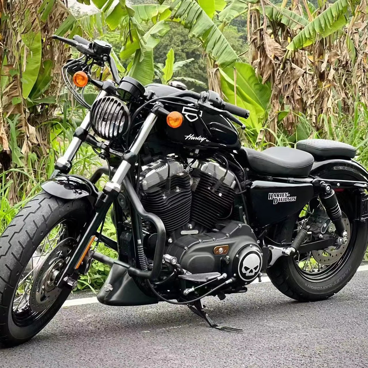 2015 Eary Sportster X48 Black Davis Used Motorcycle to Indonesia DDP Door to Door