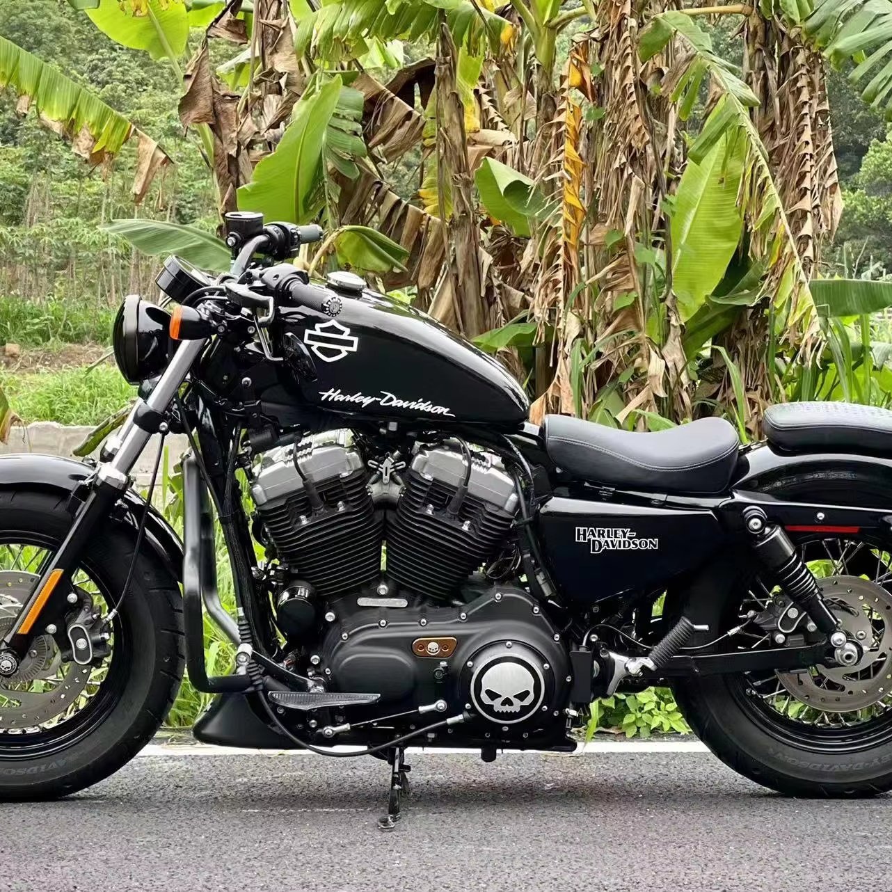 2015 Eary Sportster X48 Black Davis Used Motorcycle to Indonesia DDP Door to Door