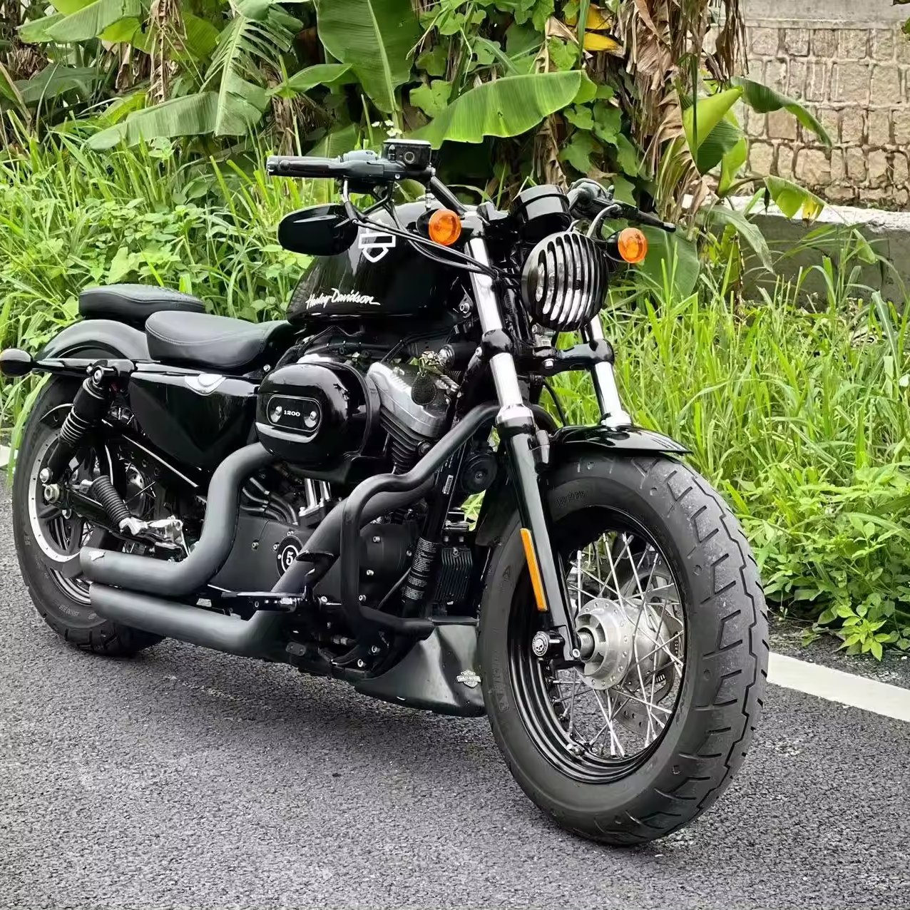 2015 Eary Sportster X48 Black Davis Used Motorcycle to Indonesia DDP Door to Door