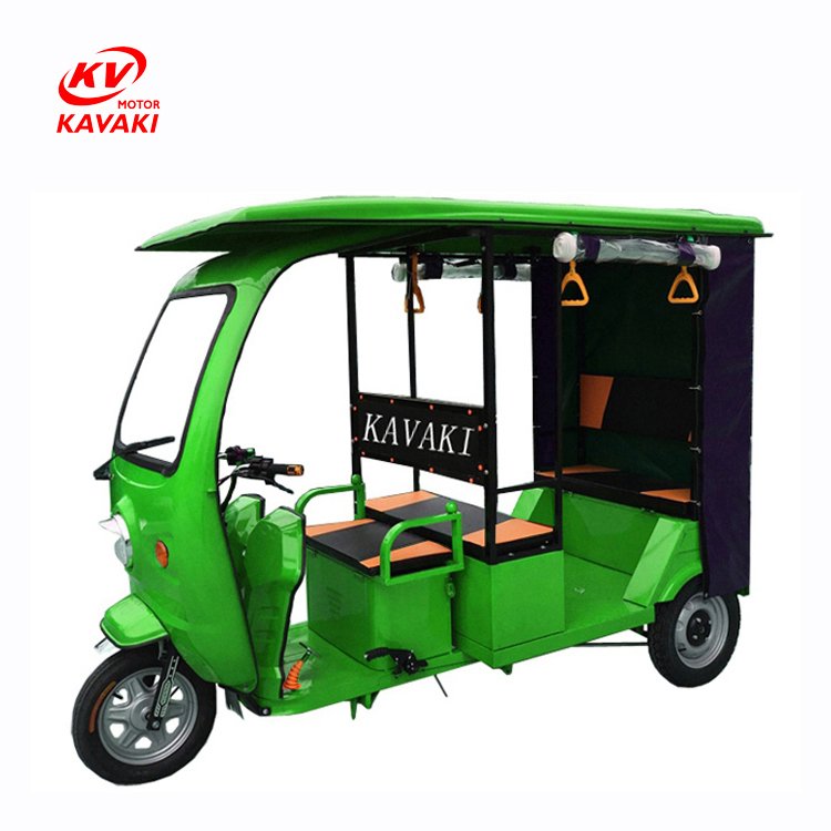 Guangzhou Kavaki Energy Solar diesel Electric Drive E Pedicab Rickshaw Manufacturer Tricycles Trike Motorcycle