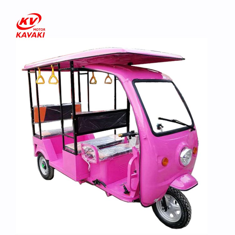 Guangzhou Kavaki Energy Solar diesel Electric Drive E Pedicab Rickshaw Manufacturer Tricycles Trike Motorcycle