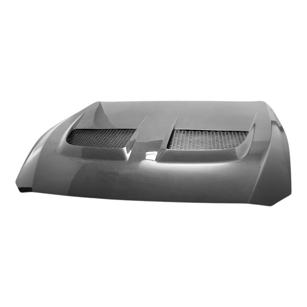 2024 GTD Style Modified Carbon Fiber Fibre Front Engine Bonnet Hood Vent for Ford Mustang 2024