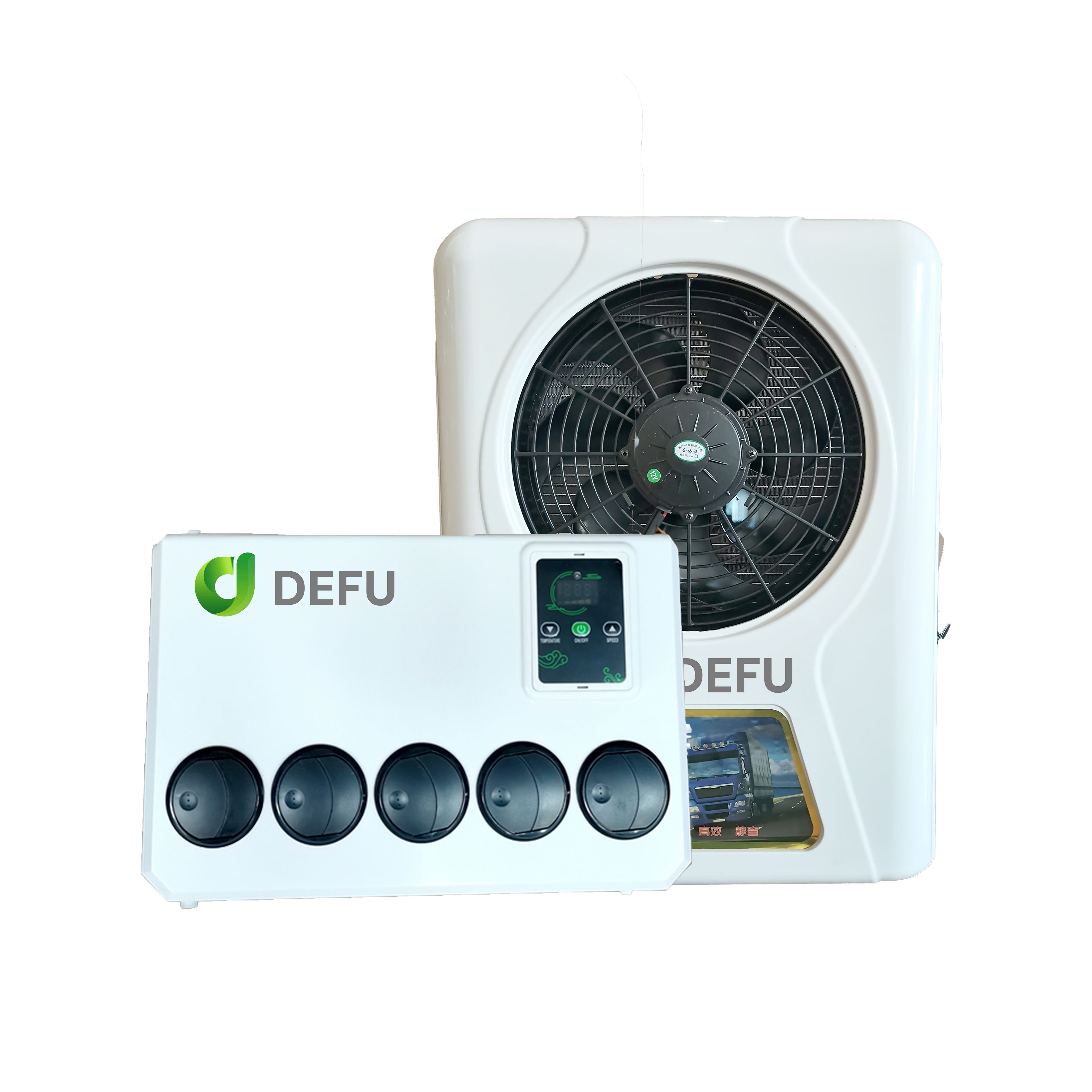 Cooler Van Electric 12 Volt Cabin Cooling APU 12v 24v Parking Truck air Conditioner for Trucks