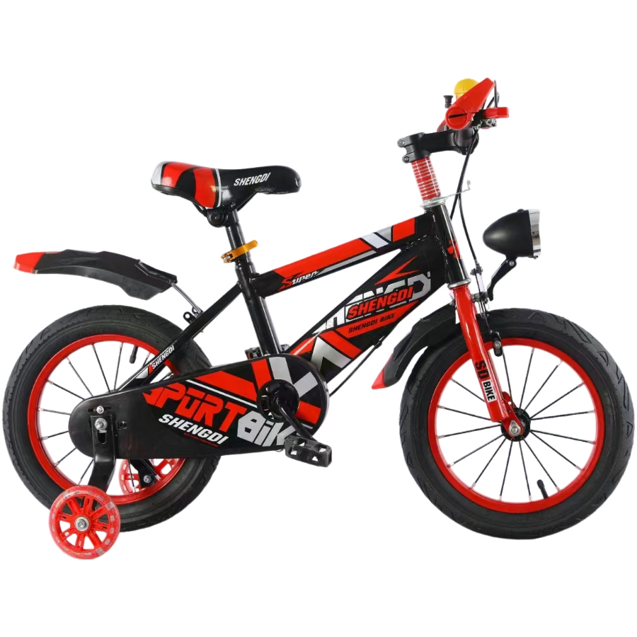 2024 Newest Model 12 14 Inch Kid Princess Bike with Training Wheel Children Bicycle Soft Seat Child Cycle Kids Bicycle