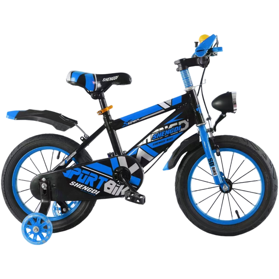 2024 Newest Model 12 14 Inch Kid Princess Bike with Training Wheel Children Bicycle Soft Seat Child Cycle Kids Bicycle