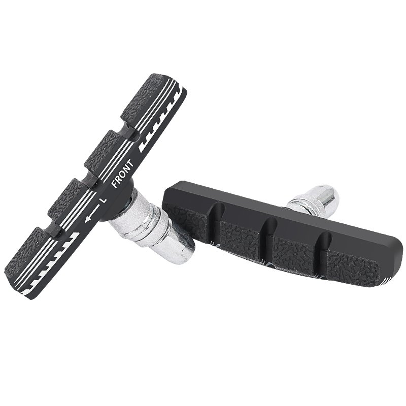 Lebycle Bicycle Parts 70mm Bike V Brake Pads Bike Brake Shoes Block Durable Rubber Brake Anti-resistance