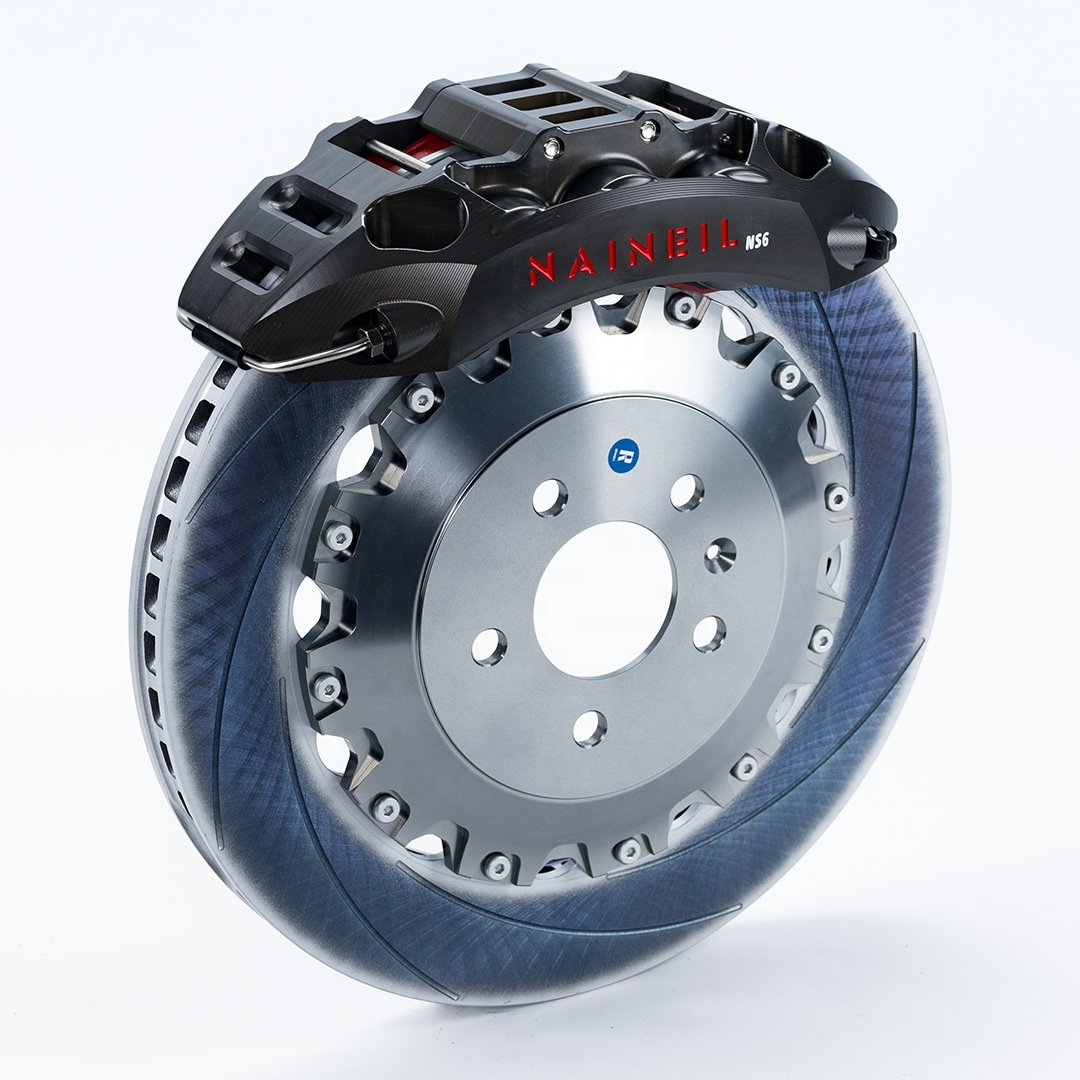 High Performance Racing 6 Piston Auto Brake Systems Car Brake Calipers Big Brake Kit for audi Tt Mk2 S3 A4 S5 B8 A6 C7 C8 Q5 Q7