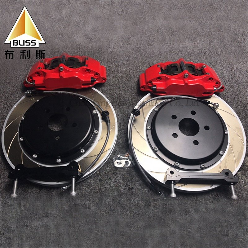 Forged Brake Caliper 4 Pot Big Brake Kit Four Piston 5200 Universal Disc Modified Brake Caliper for Rims 17 18 19 Inch