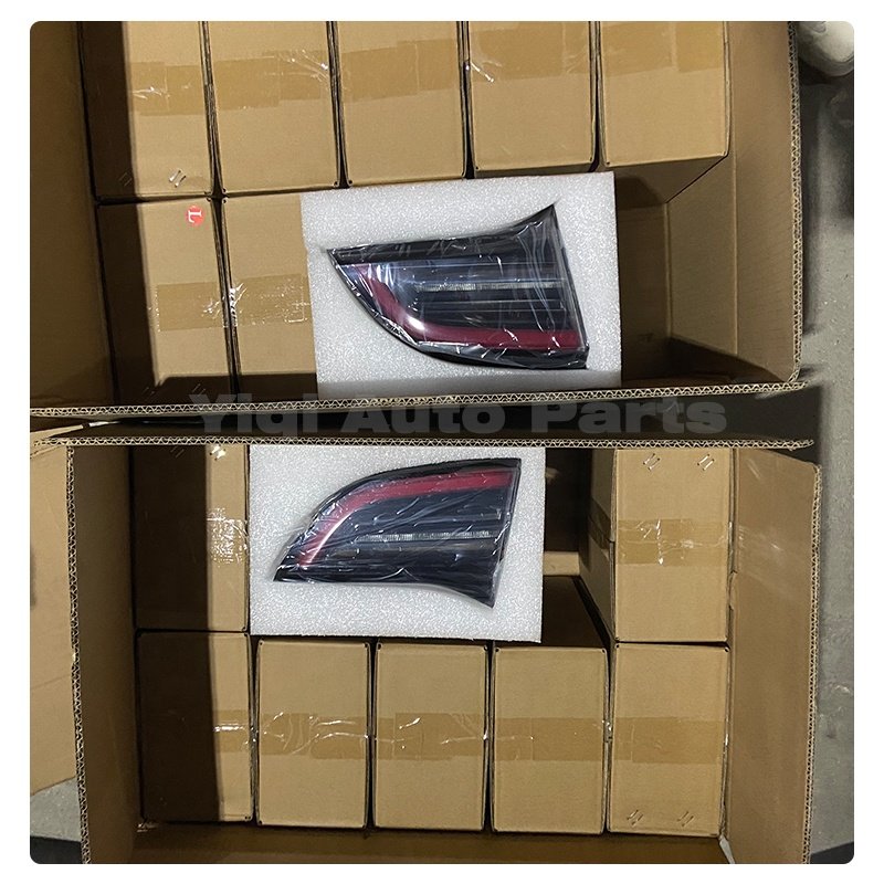 Fast Delivery New for Tesla M3Y Rear Turn Signal Light Automobile LED Taillights Kit 1077397-00-G 1077398 Rear Bumper Tail Lamp
