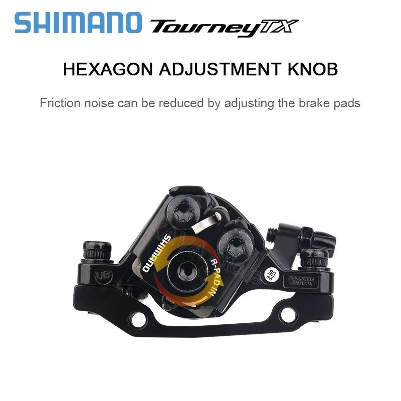 Shimano TOURNEY TX BR-TX805 Mechanical Disc Brake Calipers Resin Pads TX805 Caliper G3 HS1 RT56 RT54 RT30 RT26 Rotor 160mm