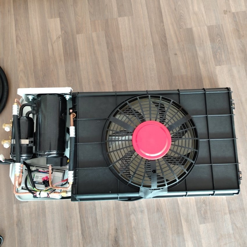 Split Cabin Twin Rotor Compressor air Conditioning System Ac Unit 24v Parking air Condition for Truck