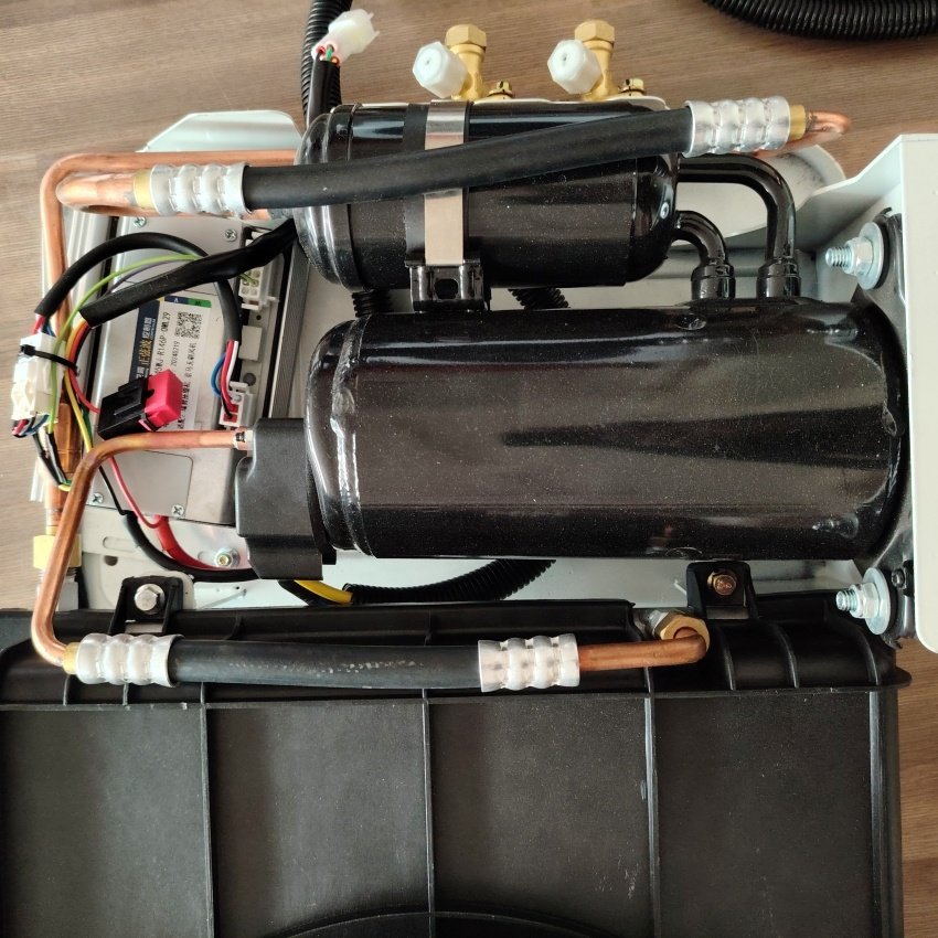 Split Cabin Twin Rotor Compressor air Conditioning System Ac Unit 24v Parking air Condition for Truck