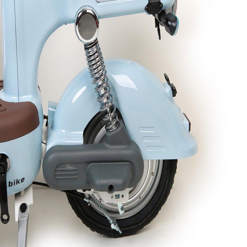 Advanced 48V Electric Bicycle With LCD Instrument & Alarm Steel Frame Rear Hub Motor 3 Speed Gears Electric Bicycle