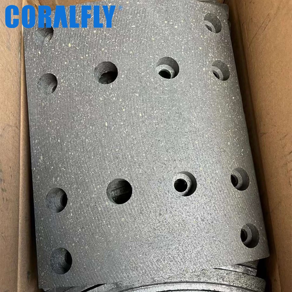 Customized New Product MC-828513 Shoe Truck Brake Lining for MITSUBISHI MC665000 MC809772 MC809780 MC828886 MC837284 MC865697
