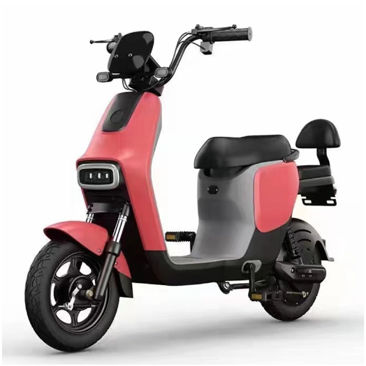 350W/500W High-Speed Power Motor 48V Electric City Scooter Steel Frame 3-Speed Bicycle with LCD Display Factory Wholesale