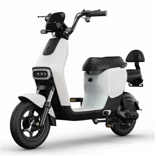 350W/500W High-Speed Power Motor 48V Electric City Scooter Steel Frame 3-Speed Bicycle with LCD Display Factory Wholesale