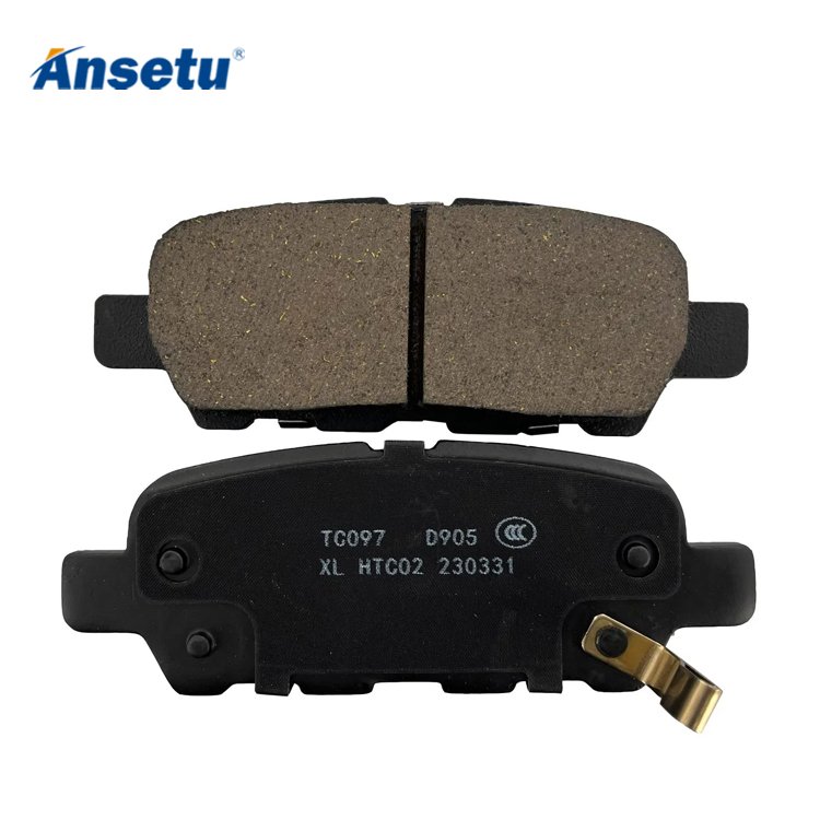 Ansetu Factory Price 44060-8H385 KD1739 D1288 Brake Pads for Nissan Tiida Sentra Infiniti M35 M45 Q60 Renault Suzuki Break Pad