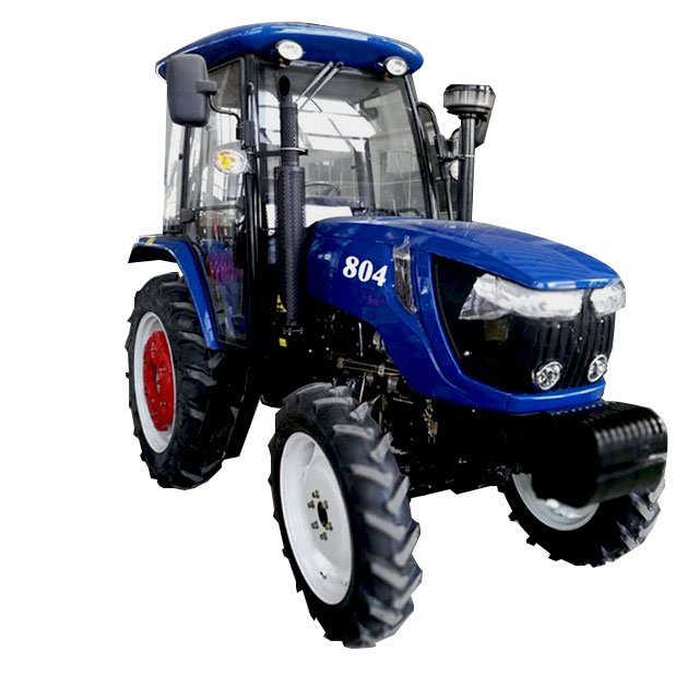 Wheelchair TractorWD 60HP Corn Harvester Tractor Mounted Double Plough Use for Tractor