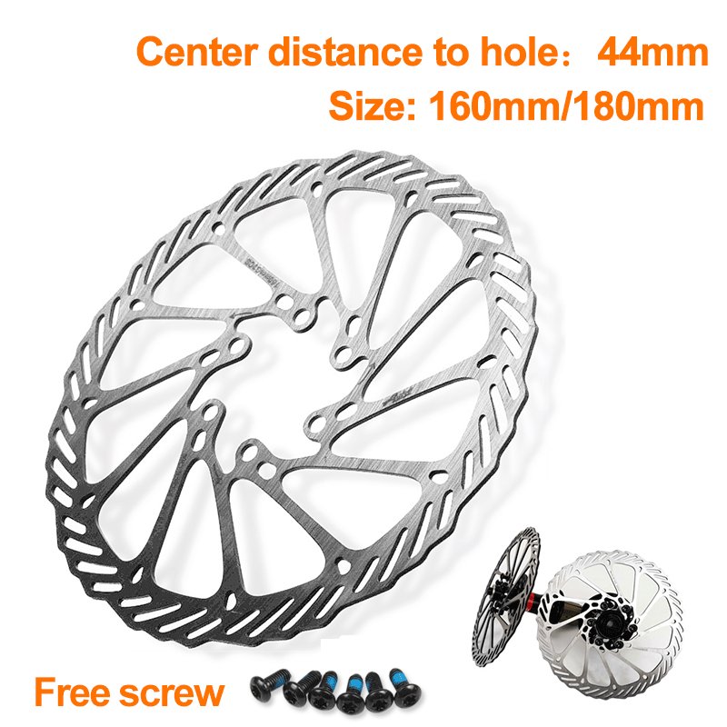 Stainless Steel 160mm & 180mm Mountain Bike Disk Brake Rotor Bicycle Disc Brake Pads
