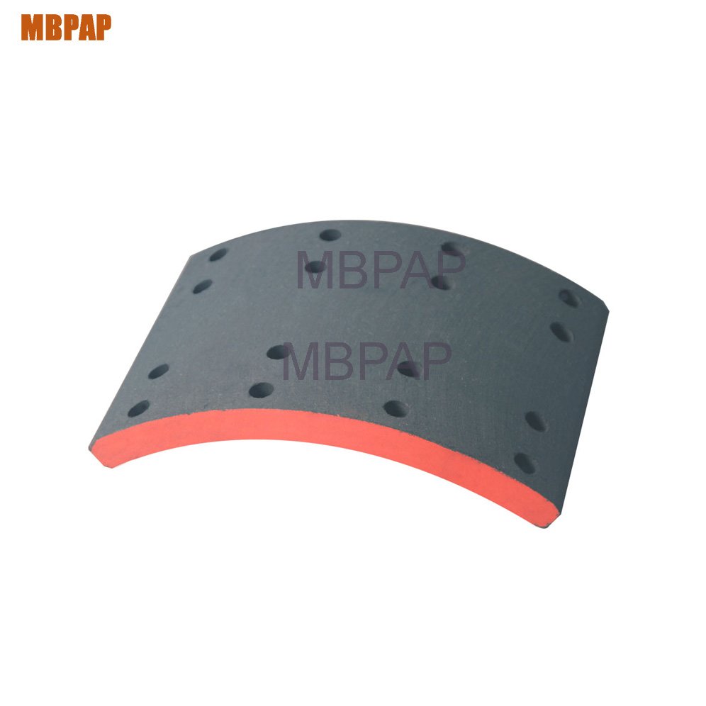Heavy-duty Truck Rear Brake Lining Brake Pad 1308 WVA17927 19494 19495 19496 19940 MP31 and 19283/84 19297 4644