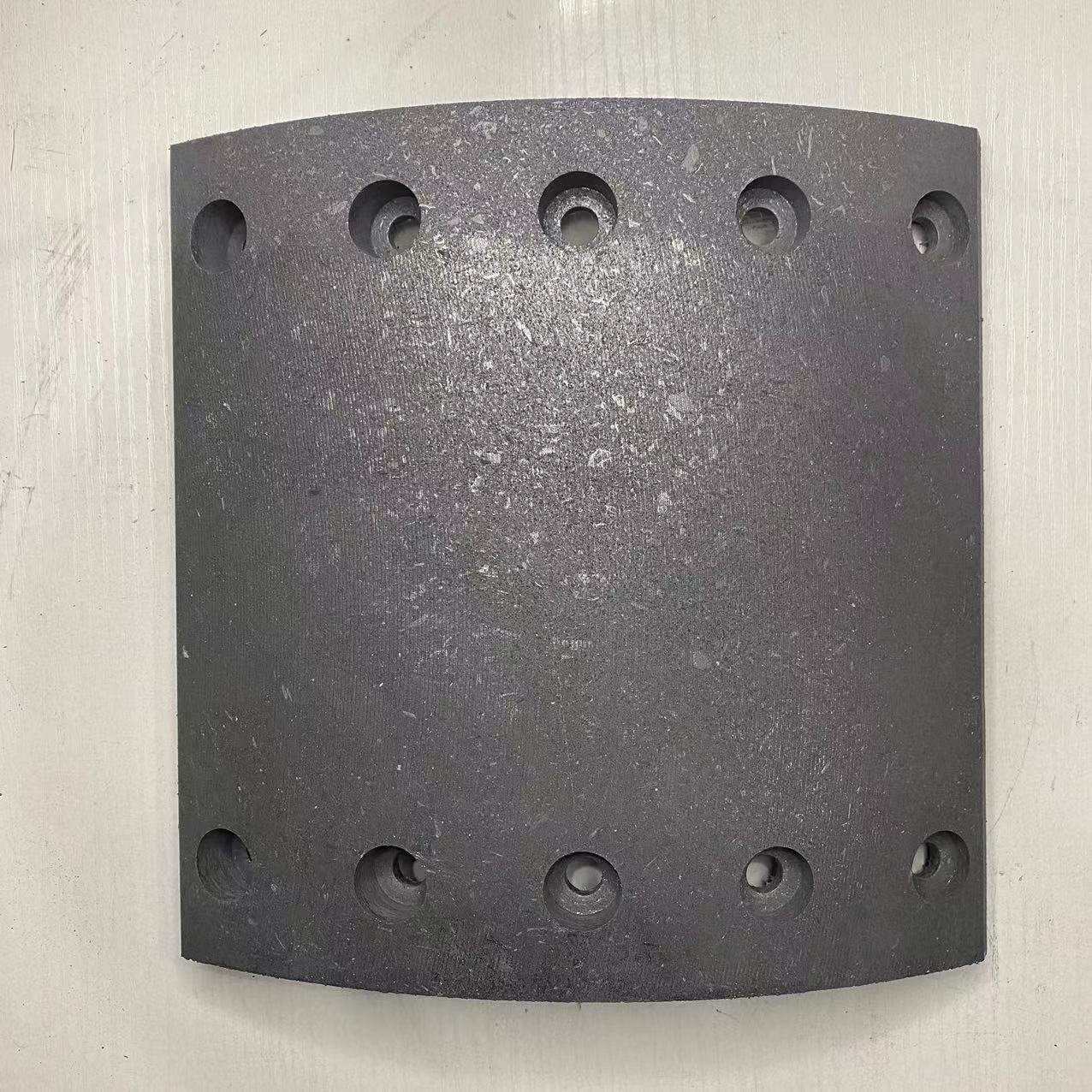 China Factory Supply High Quality Non-Asbestos Popular 10 Holes Truck Brake Lining 19094 BC/37 for BPW DAF SAF Axles